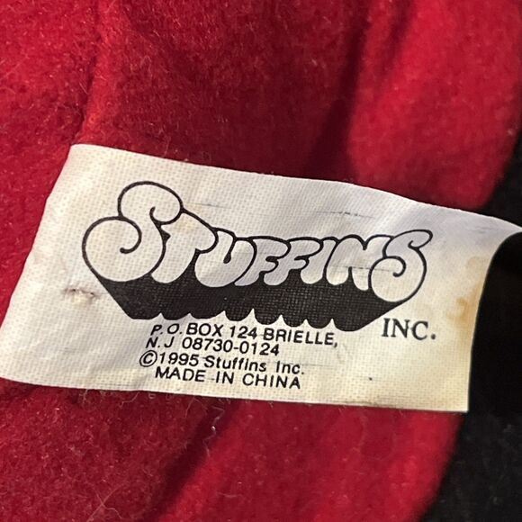 Stuffins SANTA CLAUS REindeer penguin rudolph christmas holiday 5" PLUSH 1990s - Picture 8 of 9